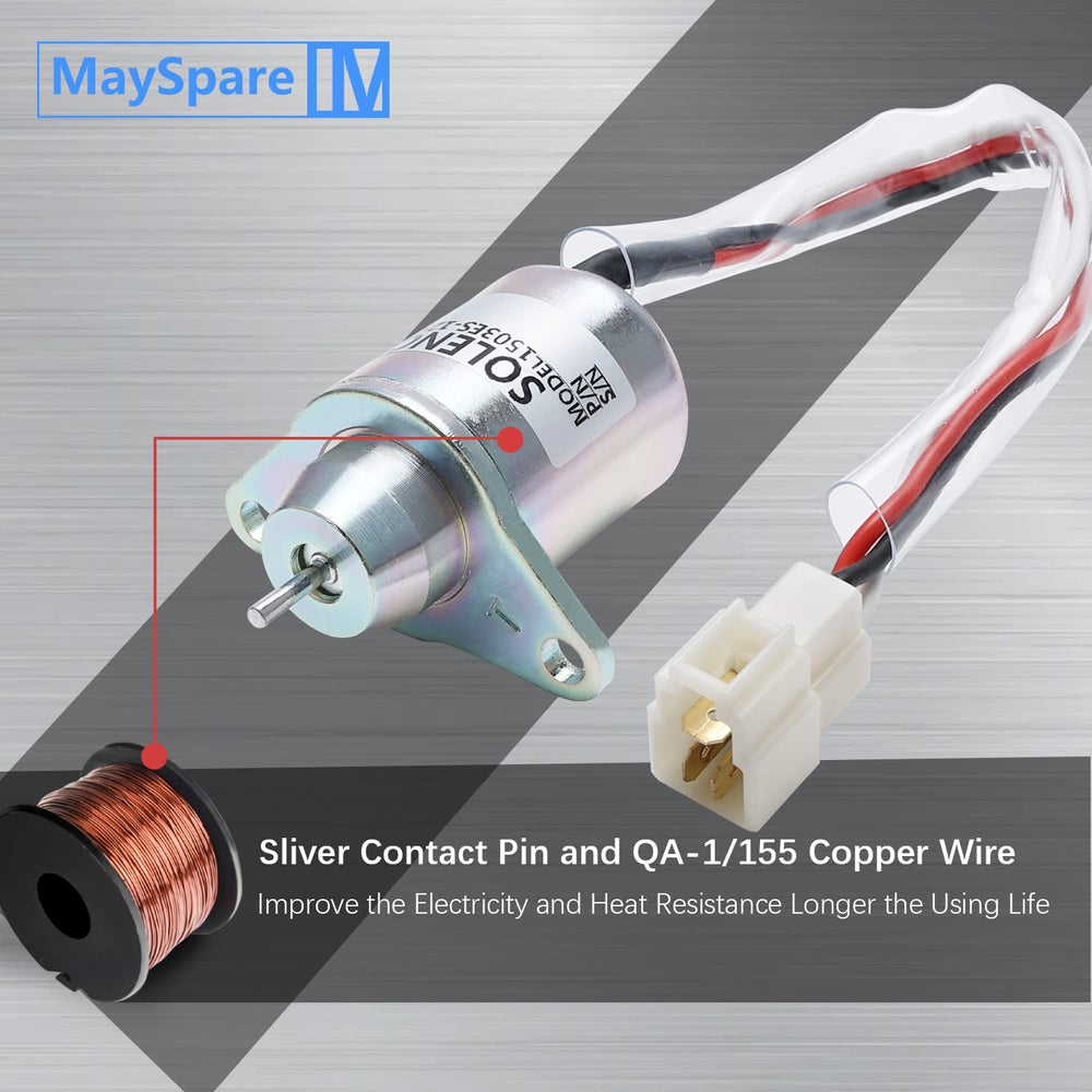 MaySpare wiring connector image demonstrates secure electrical connections.