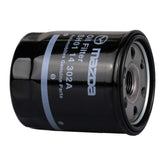 Mazda SH01-14-302A oil filter front view for clean oil flow