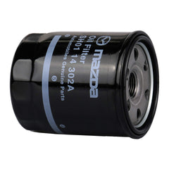 Mazda SH01-14-302A oil filter front view for clean oil flow