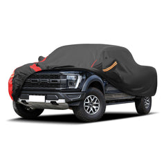 MBLCOOVERS waterproof all-weather car cover protecting a vehicle from rain and sun