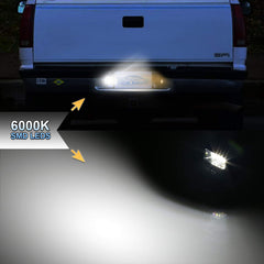 MbuyDIY chrome-housing LED plate light complements Blazer rear