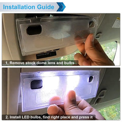 MbuyDIY frosted inner lens provides soft, glare-free light