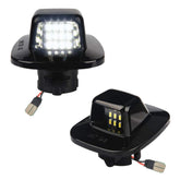 MbuyDIY LED license plate light assembly front view showing bright 6000K output