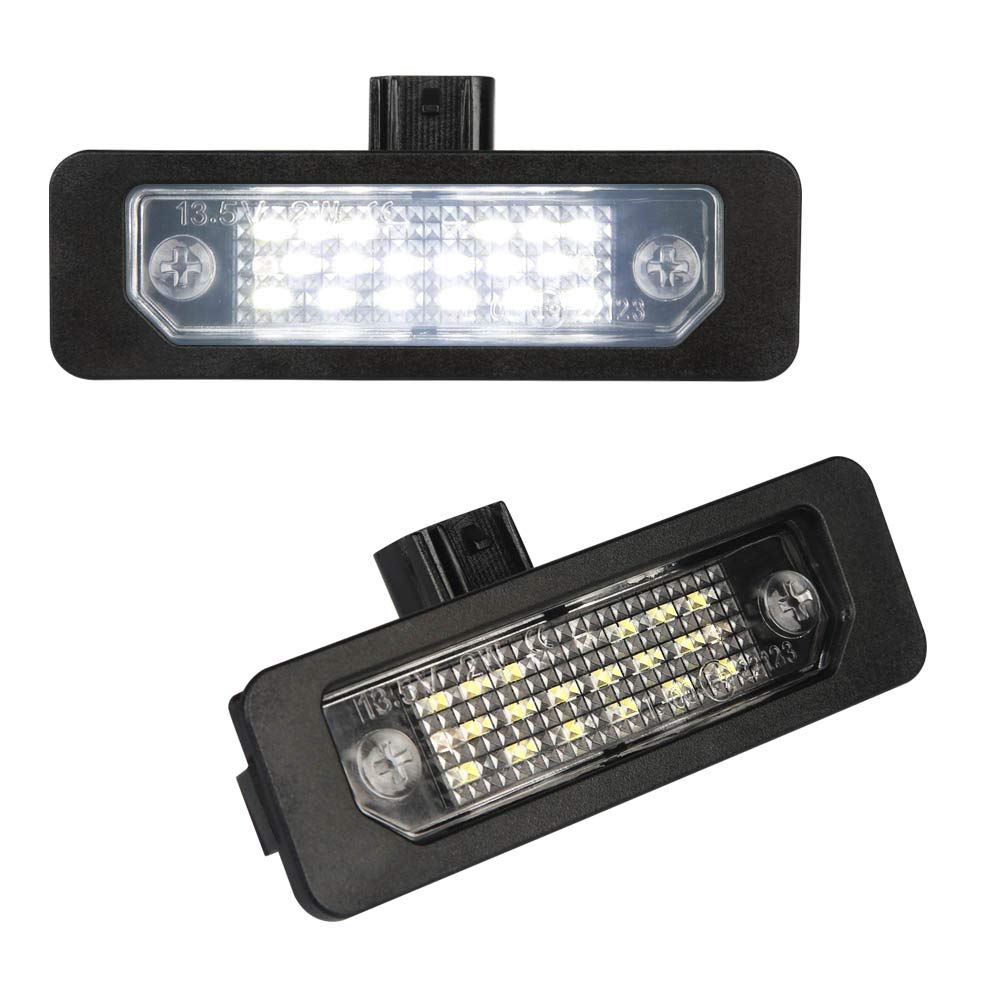 MbuyDIY Mustang license plate lights provide bright 6000K illumination