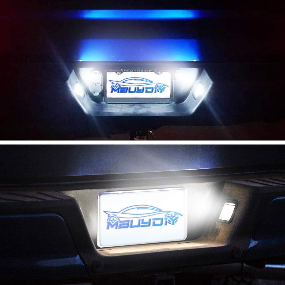 MbuyDIY license plate lights use waterproof ABS/PC housing for durability.