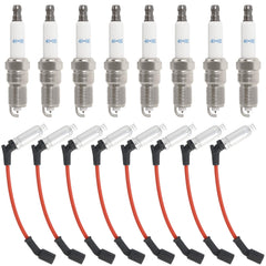 MCCKLE 41-110 iridium spark plug closeup for precise ignition design