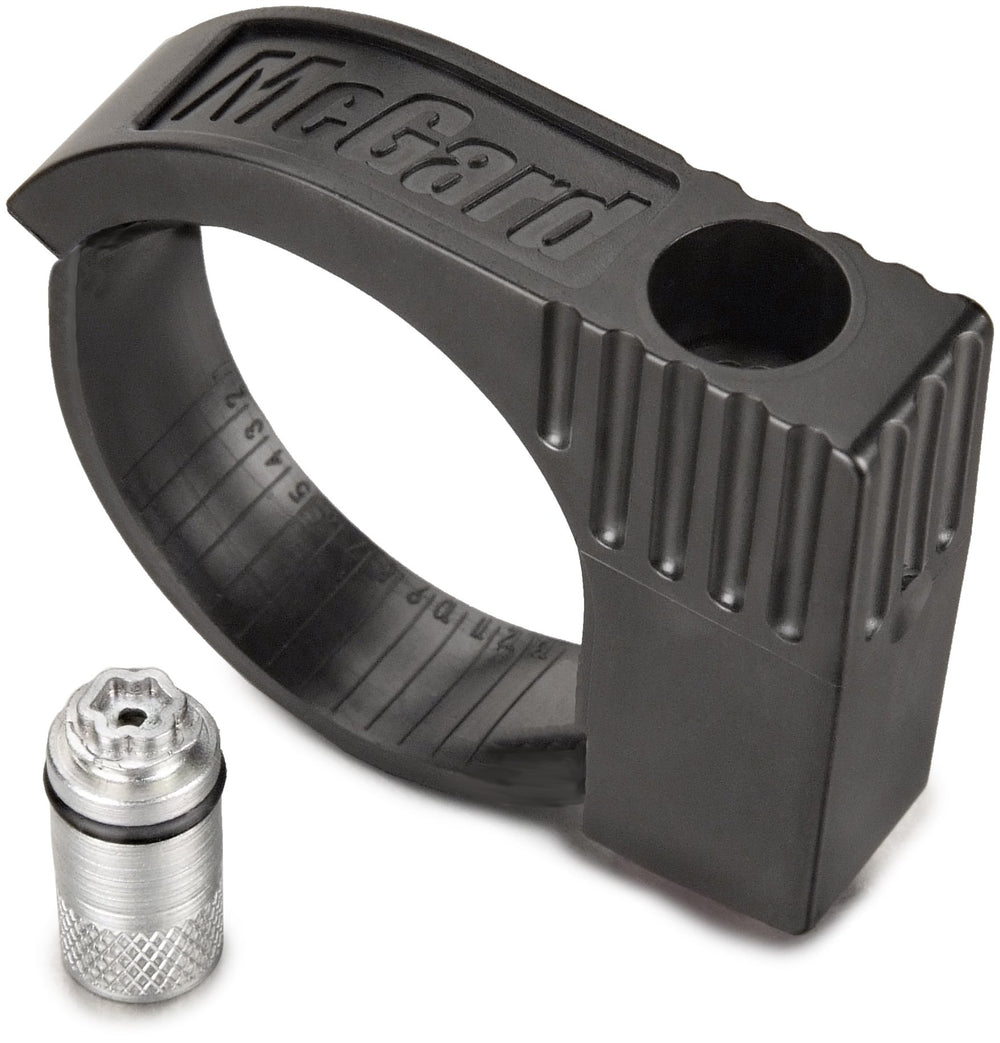 McGard 76029 tailgate lock in black secures your truck bed.