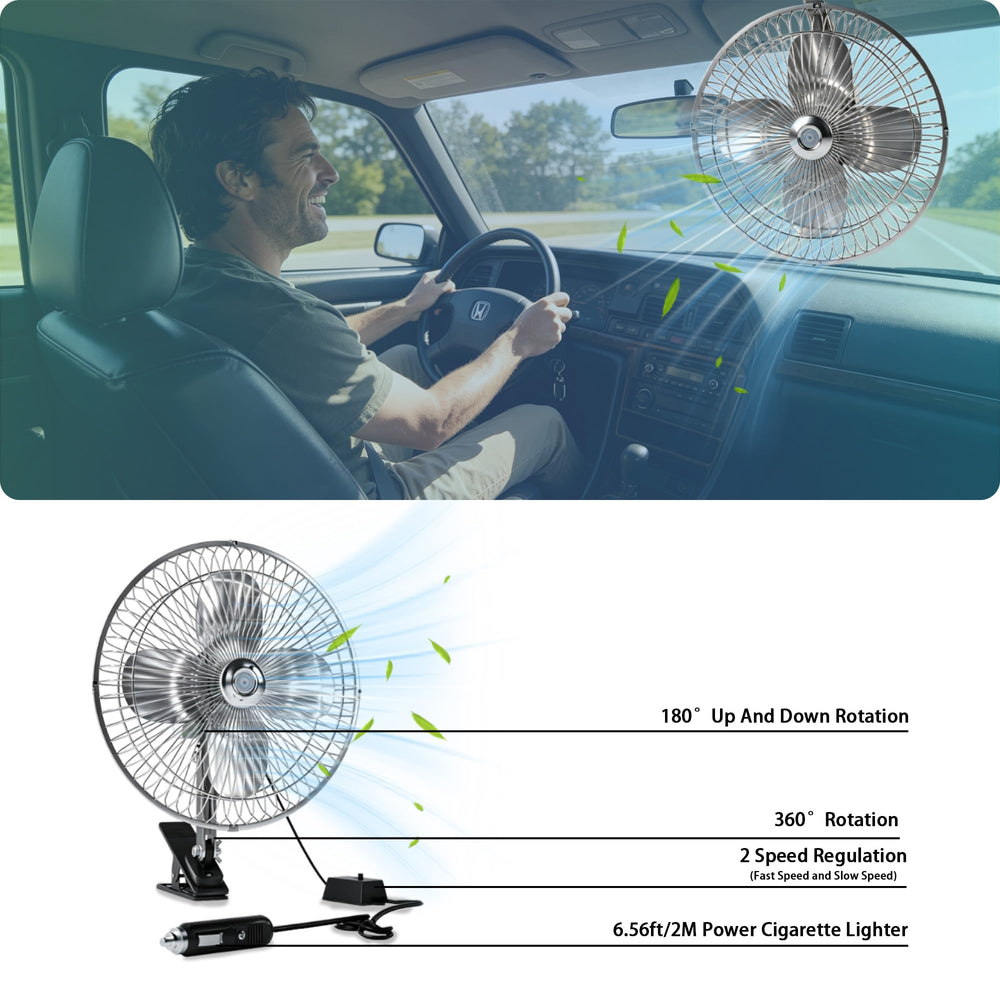 MCJAOHJG long 80-inch cable enables versatile placement within the car cabin.