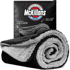 McKillans Extra Large Dual-Color Towel two-color design aids panel-based drying