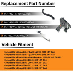 McrGinly crankcase vent valve image shows direct-fit replacement for A4/A5/A6
