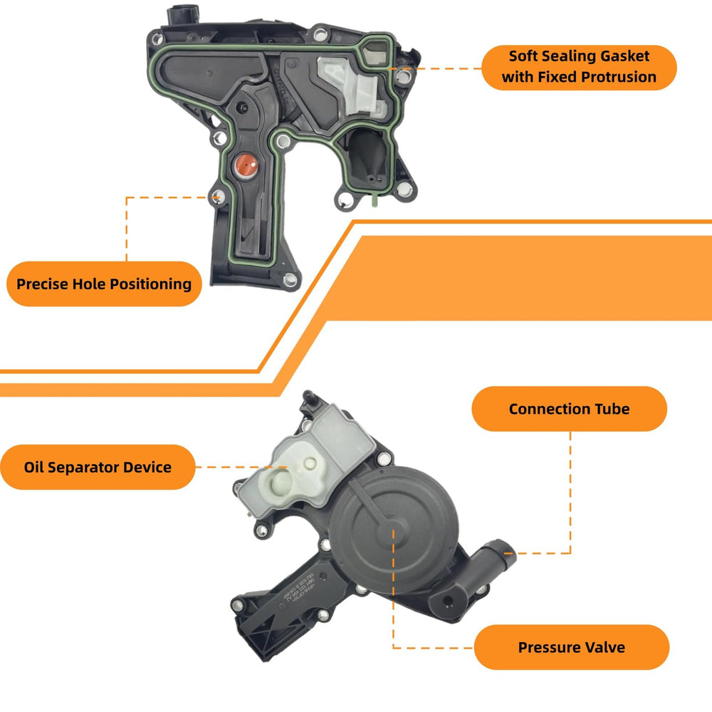 McrGinly Audi fitment image highlights OEM-style connectors and hoses