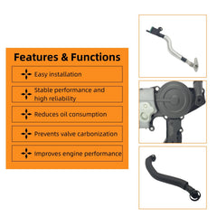 McrGinly oil separator kit for allroad 2.0T supports reliable engine breathing