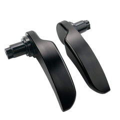 MDPROMCP black anodized saddlebag latch complements Harley styling.