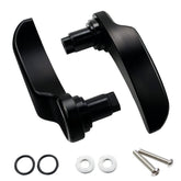 MDPROMCP black saddlebag latch lever enhances Harley hard bag security.