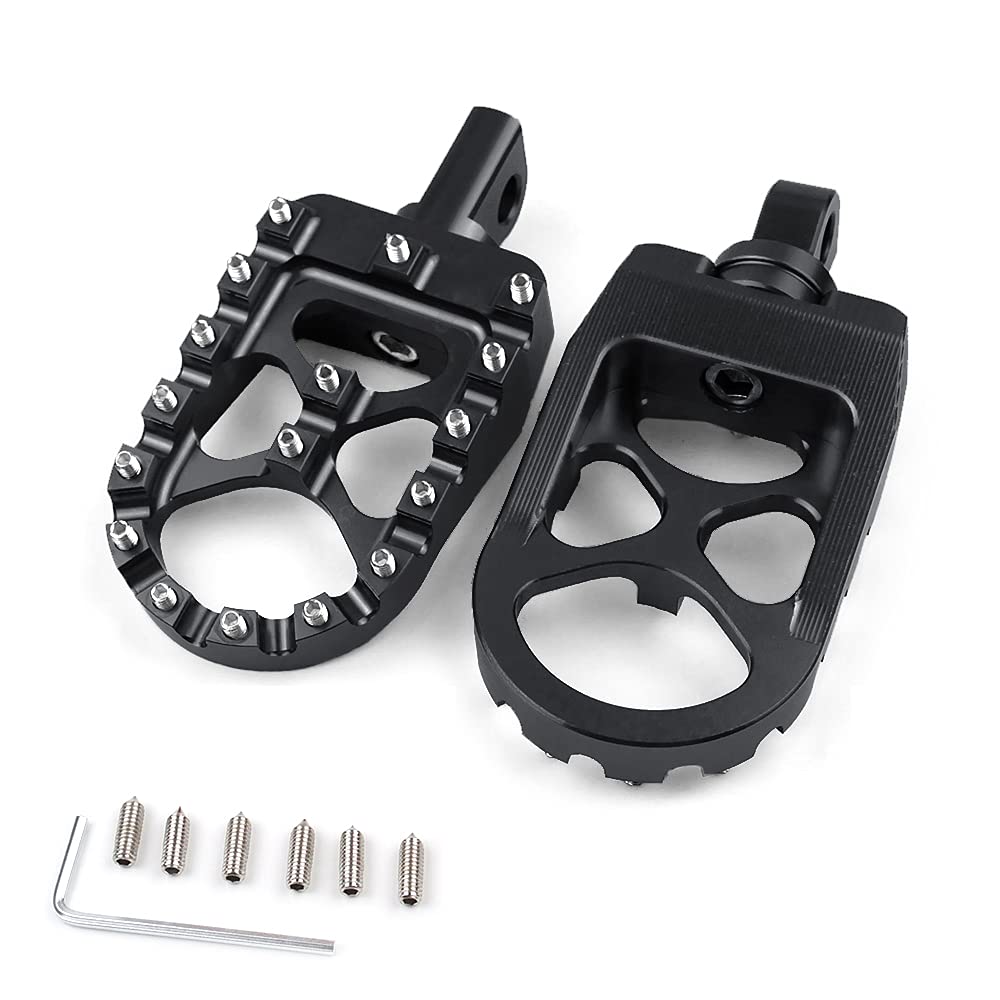 MDPROMCP foot pegs black finish for a sleek look