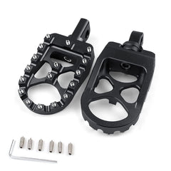 MDPROMCP foot pegs black finish for a sleek look