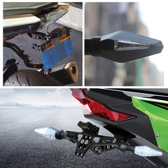 MDPROMCP included LED light boosts rear visibility during rides.