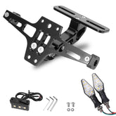 MDPROMCP universal adjustable license plate holder enables flexible mounting.