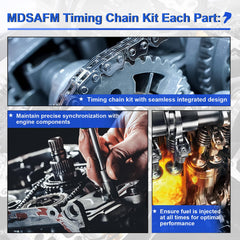 MDSAFM water pump with gasket—efficient cooling and sealing