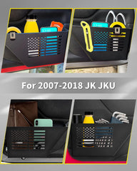 MEALAM door storage installation screws included for Jeep Wrangler