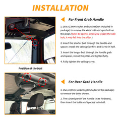 Fits 2007-2018 Jeep Wrangler JK JKU models