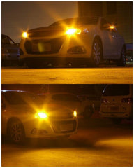 MEALAM high brightness 4014 LEDs outperform halogen in amber signals.