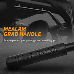 Rubber grip surface delivers comfortable, non-slip control