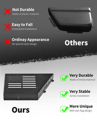 Two-pack MEALAM front door storage boxes on Jeep Wrangler JK/JKU in black