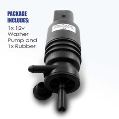 Mean Mug Auto windshield washer pump with rubber grommet for a secure seal