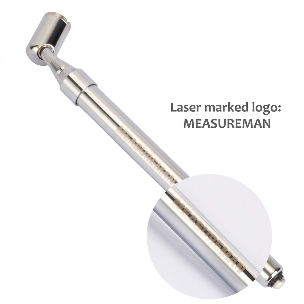 MEASUREMAN large bore design compatible with heavy-duty truck valves.
