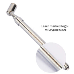 MEASUREMAN large bore design compatible with heavy-duty truck valves.