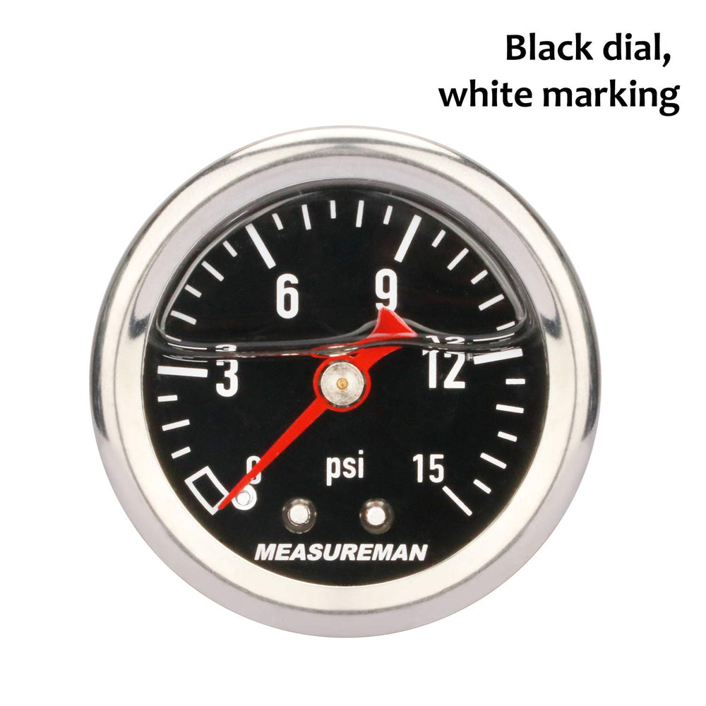 MEASUREMAN stainless steel case with brass wetted parts for durability