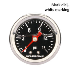 MEASUREMAN stainless steel case with brass wetted parts for durability