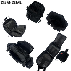MEAUTELE medical pouch quick-access essentials in a dedicated pocket.