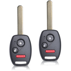 MechanMagic 2-pack key fob remote for Honda CR-V with visible buttons for quick identification.