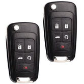 MechanMagic flip key fob front view for Chevy and GMC models