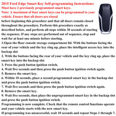 MechanMagic programming notes illustration showing two keys required