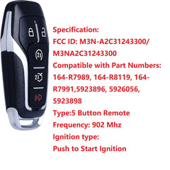 MechanMagic fob remote back view highlighting slim housing for durability