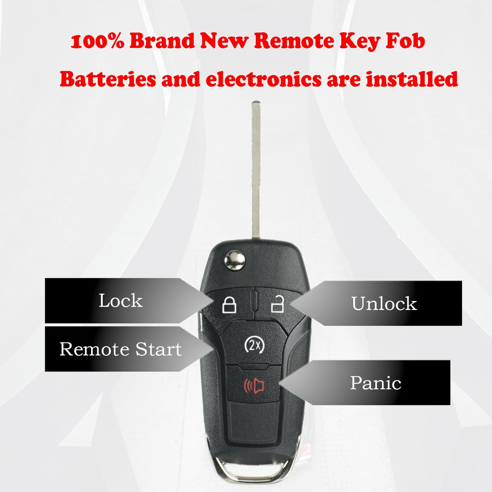MechanMagic Ford Ranger key fob replacement with Ford compatibility