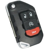 MechanMagic Jeep Wrangler fob front view for quick access and effortless start