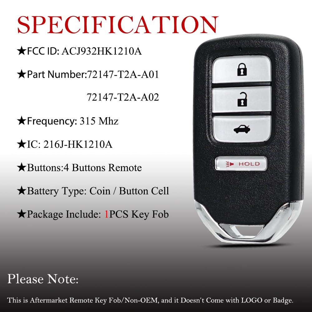MechanMagic key fob with pre-installed battery ready for immediate use.