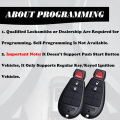 MechanMagic programming note, professional programming required for compatibility.