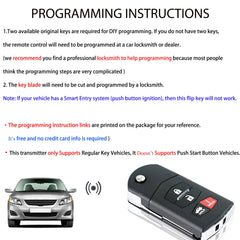 MechanMagic key fob remote back view showing concise labeling for quick recognition.