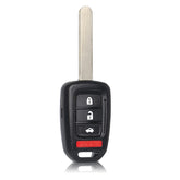 MechanMagic key fob remote for Honda Civic front view, ready for quick replacement.