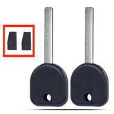 MechanMagic key fob replacement set 2 for Buick Chevrolet GMC, ready to program.