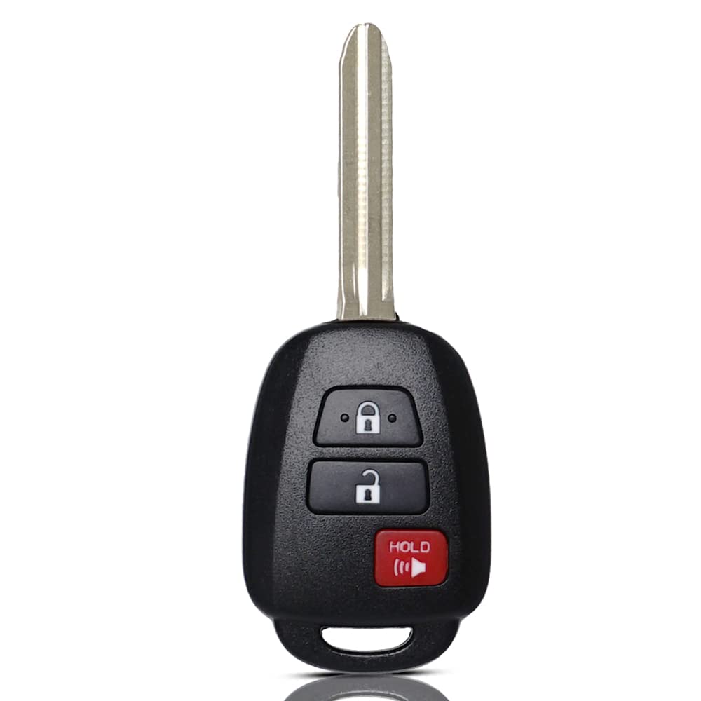 MechanMagic key fob for Toyota RAV4 closeup showing durable buttons for reliable daily use.