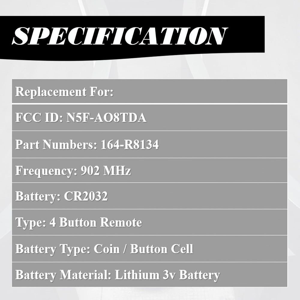 MechanMagic keyless entry remote 164-R8134 close-up, high quality components
