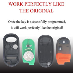 MechanMagic pack-of-2 key fobs packaging view emphasizes value and convenience.