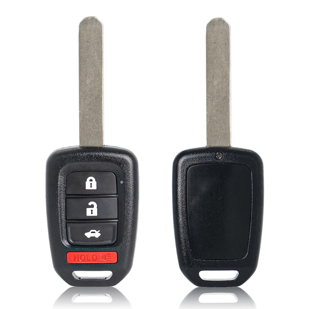 MechanMagic packaging shows two uncut remote heads for Honda