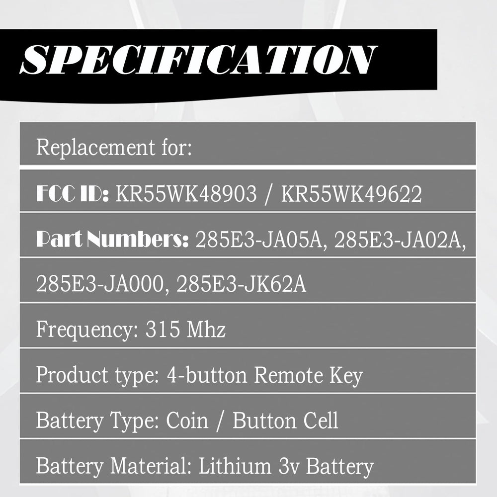 MechanMagic key fob for Nissan Murano offering seamless replacement